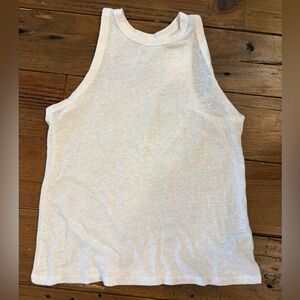 Target White Women's High Neck Tank Top